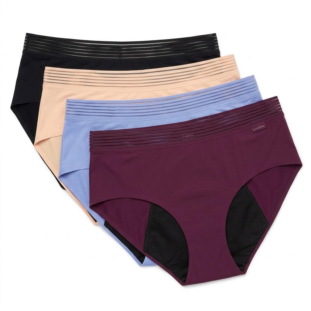 Incontinence Underwear for Women (2XL), 4pcs