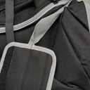 GRAOSO Car Seat Travel Bag with Wheels Compatible with UPPAbaby Aria and Mesa, Infant Padded Car Seat Carrier for Airport, Car Seat Gate Check Bag for Travel with Luggage Tag, Black, Bag Only