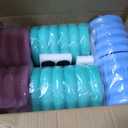 Soulchen 3 Pack Long Aquatic Exercise Dumbbells Pool Exercise Equipment Eva Foam Water Aerobics Equipment With High Density For Weight Loss Water Sport Fitness Tool(Pink, Blue, Teal,S/m/l Set)