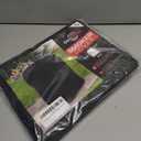 Heavy Duty Smoker Cover, 40 Inch  Waterproof, Weather Resistant, UV & Fade Resistant with Adjustable Straps  BBQ Cover for Flat Grill, Black (23''L x 17''W x 39''H)