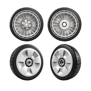4 Pack Lawn Mower Wheels, HRR216K9VKAA Wheels, Fit for Honda HRR216 HR215 HRT216 HRB215 HRR2168vka etc 21 Inch Lawn Mower,2 Rear Wheels 42710VE2M02ZE, 2 Front Wheels 44710VL0L02ZB,5 Years