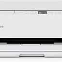 Canon PIXMA TS6520 Wireless Color Inkjet Printer, Duplex Printing, Copier/Scanner, 1.42" OLED Display, Compact, White