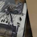 CHULUX Slim Espresso Machine with Milk Frother, 20 Bar Professional Italian Pump Espresso Coffee Machine for Home Cappuccino & Latte Maker, Stainless Steel, Creamy