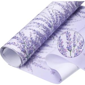 10 Sheets Drawer Liners for Dresser Scented Drawer Liners Non Adhesive Scented Paper for Fragrant Home Shelf Closet(Lavender, Lavender)