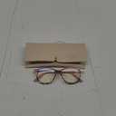 Madison Avenue TR90 Blue Light Blocking Glasses Anti Eyestrain UV Glare Blue Light Glasses for Women TV Phone Computer Gaming Eyeglasses (Pink Tortoise Shell)