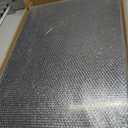 Awning for Door Entrance, Aluminum Window Awnings Exterior for Doors Canopy, Polycarbonate Cover Outdoor Front Doors UV/Rain/Snow Protection, Easy to Install, Gray Board (24x79in)