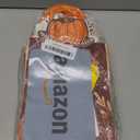 Fall Thanksgiving Paper Gift Bags with Handles Bulk Small Pumpkin Treat Bags Autumn Kraft Paper for Holiday Wedding Birthday Party Supplies (24PCS 6.1"×9.8"×3.1")