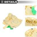Motoforti Rear Tailgate Boot Lock Latch Catch Actuator, Door Lock Latch, for Honda CRV 2001-2006, Plastic Metal, 72115S5AA01, Beige