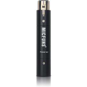 M1 In-line Microphone Pream, Mic Booster Preamplifier with 28dB Gain for Dynamic and Passive Ribbon Microphones (Black) M1 In-line Microphone Pream, Mic Booster Preamplifier with 28dB Gain for Dynamic and Passive Ribbon Microphones (Black)