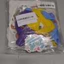 50pcs Cute Bears Party Decorations Pack - Birthday Occasion, Pink, Purple, Green, Blue - Includes Happy Birthday Banner, Cake Topper, Cupcake Toppers, Hanging Swirl, Balloons