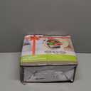 4-1 Colander with Bowl Set - Strainers for Kitchen, Food Strainers and Colanders, Pasta Strainer, Rice Strainer, Fruit Cleaner, Veggie Wash, Aesthetic Cooking Present Kitchen Essentials - Blue