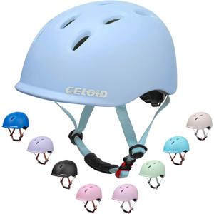 Kids Bike Helmet,Toddler Cyling Helmets for Ages 5-8-9-10-12-14-16Years Youth Boys & Girls,Child Adjustable Multi-Sport Bicycle Skateboard Roller Skate Scooter Balance Skateboarding Helmet (Skyblue)