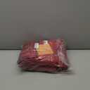 RYB HOME Burgundy Red Velvet Curtains for Christmas Decor, Soft Luxury Backdrops for Studio Theater, Back Tab Design for Bedroom Living Room, 52" W x L72 L, 2 Panels Set