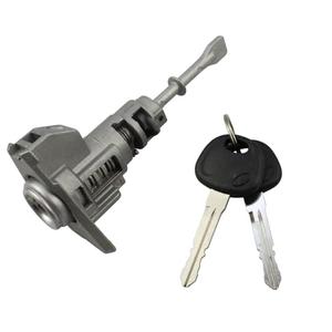 ANP PUAUTO Front Door Lock Cylinder Set Kit Fit for Hyundai Elantra 2011-2016 1.8L 2.0L ，Door Lock Cylinder Driver Side Replace 81970-3XA00 819703XA00 LH (with 2 Keys)