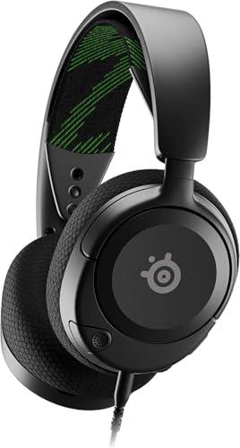 SteelSeries Arctis Nova 1X Wired 3.5mm AUX Gaming Headset for Xbox, PC, PlayStation, Nintendo Switch, Android & iOS - AI-Powered Noise-Cancelling ClearCast Gen 2 Microphone