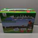 IDEATRY 6 Hole Lawn Golf Game with Adjustable Clubs, Carry Bag for Outdoor