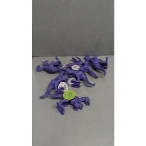 Purple Wind Up Dinosaur 6 Pack