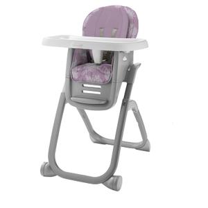 Graco® DuoDiner DLX Highchair, 6 Stages of Use – Infant to Baby High Chair, Infant to Toddler Booster Seat, Youth Stool, 5 Adjustable Height Positions, Lilac Mod
