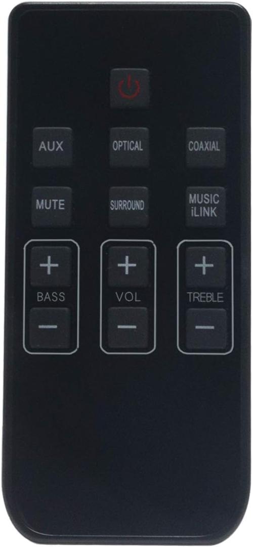 Replacement Soundbar Remote Control CSS2123 fit for Philips Sound Bar System CSS2133B/F7 CSS2133 CSS2123B Speaker
