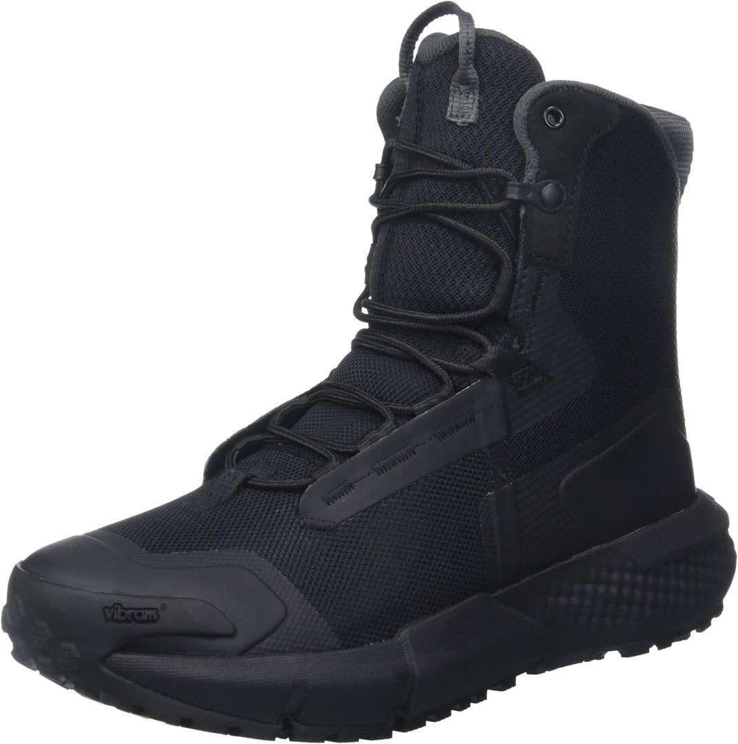 Under Armour Women's Charged Valsetz (8, (001) Black/Black/Jet Gray)