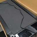 Treadmills for Home Small with 0%-8% Incline and APP Sync, Compact Under Desk Walking Treadmill Pad with Handle Bar Removable, Remote Control and LED Display, 2.5HP (Orange)