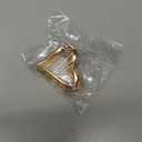 Valentine's Day Hair Clips for Women and Girls Metal Gold Heart-Shaped Claw Clips for Thick Hair Design Claw Clip Valentine's Day Hair Accessories for Women 1Pcs