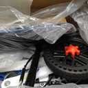 Knee Scooter, All Terrain Foldable Knee Scooter Walker, Disc Brake Knee Walker for Foot Injuries Compact Crutches Alternative (Blue)