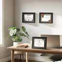 HOUSE DAY Diploma Frame 8.5 x 11 with Black over Gold Mat or Display 11x14 Diploma Frame 11x14 without Mat, High Definition Glass Certificate Frames 8.5 x 11 Degree 11 x 14 Diploma Frames, Black with Gold Beads, 1 Pack