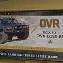 FMS 1/10 LC80 Brushless RC Crawler, FCX10 Toyota & OVR RC Rock Crawler with Lighting and Two-Speed, Hobby Grade Offroad RC Car for Adults, RS (Green)