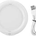 Galizey Picture Lights for Wall - Rechargeable Battery Operated Poster Lights with Remote - 13 RGB Color Magnetic Painting Light for Pictures Photo Frame Portrait, Dimmable & Timer (Black, 3 Pack)