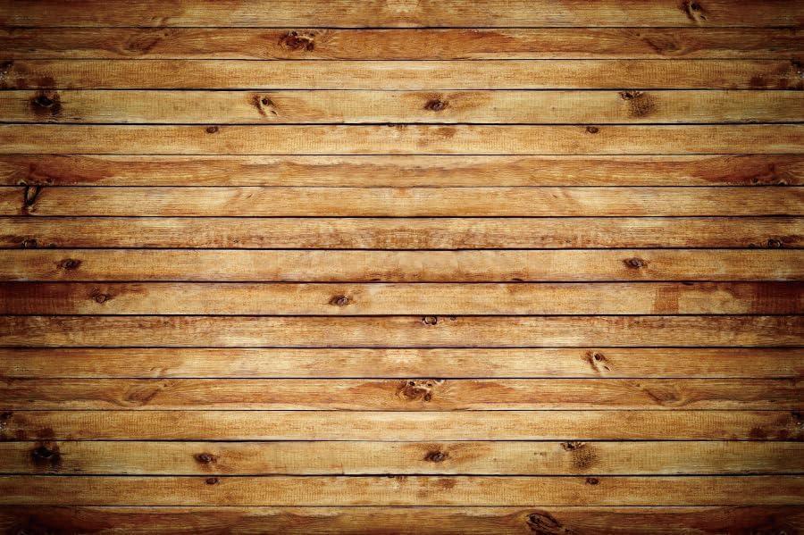 8x6ft Wood Backdrop Rustic Wooden Wall Brown Vintage Large Photo Background Baby Shower Birthday Party Wedding Fall Thanksgiving Christmas Cake Table Decoration Banner Backdrops Photo Booth Prop