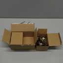 1 Side Keyed Deadbolt Lock,Single Cylinder Dead Bolt, Satin Nickel Round Exterior Keyed Front Entry Inside Door Deadbolt, 2 Pack