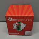 Morph Kids Red Inflatable Alien Costume, Blow Up Aliens Outfit, Blow Up Alien Costume Kids, Boys Inflatable Costumes