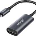 Anker USB C to DisplayPort Adapter for Home Office (4K@60Hz), PowerExpand+ Aluminum Portable USB C Adapter, for MacBook Pro, MacBook Air, iPad Pro, XPS 15/13, Spectre, Surface, and More