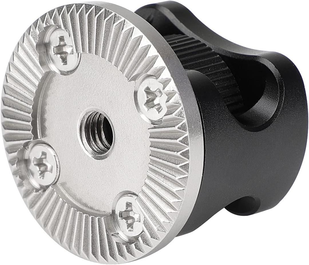 CAMVATE Rosette Mount with 1/4"-20 Thumbscrew & M6 Female Thread for SmallHD 700 Series Monitors - 2839