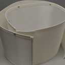 Drum Lamp Shades Beige Lamp Shades Set of 2, 12.5x12.5x9.5 inch Natural Linen Hand Crafted off-white Lamp shades Large