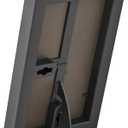 4x6 Picture Frame Front Loading Black Photo Display Tabletop Or Wall Mount Horizontal Vertical Frame With Easy Slide-In Design For Home Office Gallery Shelf Bedroom Desktop Living Room Dcor