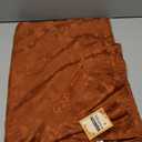 misaya Rectangle Thanksgiving Tablecloth, Waterproof Jacquard Fall Table Cloth, Damask Cloth Table Cover for Harvest Decor (60" x 84", Rust Maple Leaf)