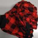 Dog Fleece Sweater Buffalo Plaid Sweater Clothes Dog Outfit Soft Thickening Warm Pet Clothes Sweaters for Dogs Girl & Boy(M)