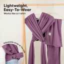 KeaBabies Baby Wrap Carrier Ring Sling - Easy to Wear, Adjustable D-Lite Baby Carrier Newborn to Toddler, Infant Carrying Shirt, Hands Free Bonding, Breathable Fabric Wearing Wrap (Dark Mauve)