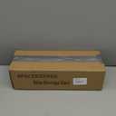 SPACEKEEPER Slim Rolling Storage Cart, 3 Tier Bathroom Organizer Utility Cart Laundry Room Organization Mobile Shelving Unit for Kitchen, Bathroom, Office, Bedroom, Narrow Places, Green