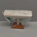 UNICRAFTALE Solid Wood T-Bar Watch Display Stand Faux Suede Jewelry Organizer Holder Beige Countertop Table Top Jewelry Tower Jewelry Accessory Showcase for Watch Bracelet 8.07"D x 2.76"W x 5.59"H