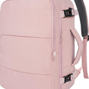 Taygeer Travel Backpack for Women, Carry On Backpack with USB Charging Port & Shoe Pouch, TSA 15.6inch Laptop Mochila Flight Approved, Nurse Bag Casual Daypack for Weekender Business Hiking, Pink