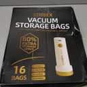 Vacuum Storage Bags with Electric Pump for Clothing & Travel (16 Pack)