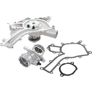 ApplianPar Water Pump and Engine Coolant Thermostat Housing Assembly for Mercedes-Benz C240 C280 C320 CL500 C43 C55 AMG CLK500 E320 E430 E500 ML320 S430 R500 SLK320