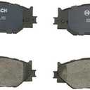 BOSCH BP1178 QuietCast Premium Organic Disc Brake Pad Set - Compatible with Select Lexus IS250; FRONT