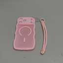 BENTOBEN Magnetic for iPhone 17 Pro Max Case, Cute Wavy [Full Camera Protection][Compatible with MagSafe] Matte Anti-Slip Bumper Women Girls Boys Protective Cover for 17 ProMax 6.9", Light Pink