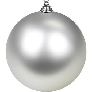 Christmas Ornaments Balls 7.1" Large Christmas Decorations Xmas Tree Shatterproof Big Silver Christmas Ball Ornaments with Hanging Loop for Wedding Holiday Halloween Party Indoor Outdoor Decor