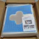 Anti Bedsore Cushion, Breathe Freely Material, T Shaped Opening Triangular Slope Design Pad,for Bedridden Elderly Tailbone Back Sciatica Pressure Pain Relief Wheelchair Office Chair Seat Cushions