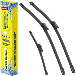 GSPSCN 3 Wipers Replacement For Volkswagen Atlas Volkswagen Tiguan 2024 2023 2022 2021 2020 2019 2018Original Equipment Windshield Wiper Blades Set 26"+22"+15"(Set of 3)